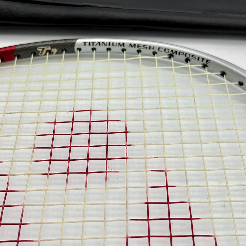 YONEX Ti10 3UG4 Titanium Mesh Composite Badminton Long Muscle Power Frame w Case - Picture 5 of 15